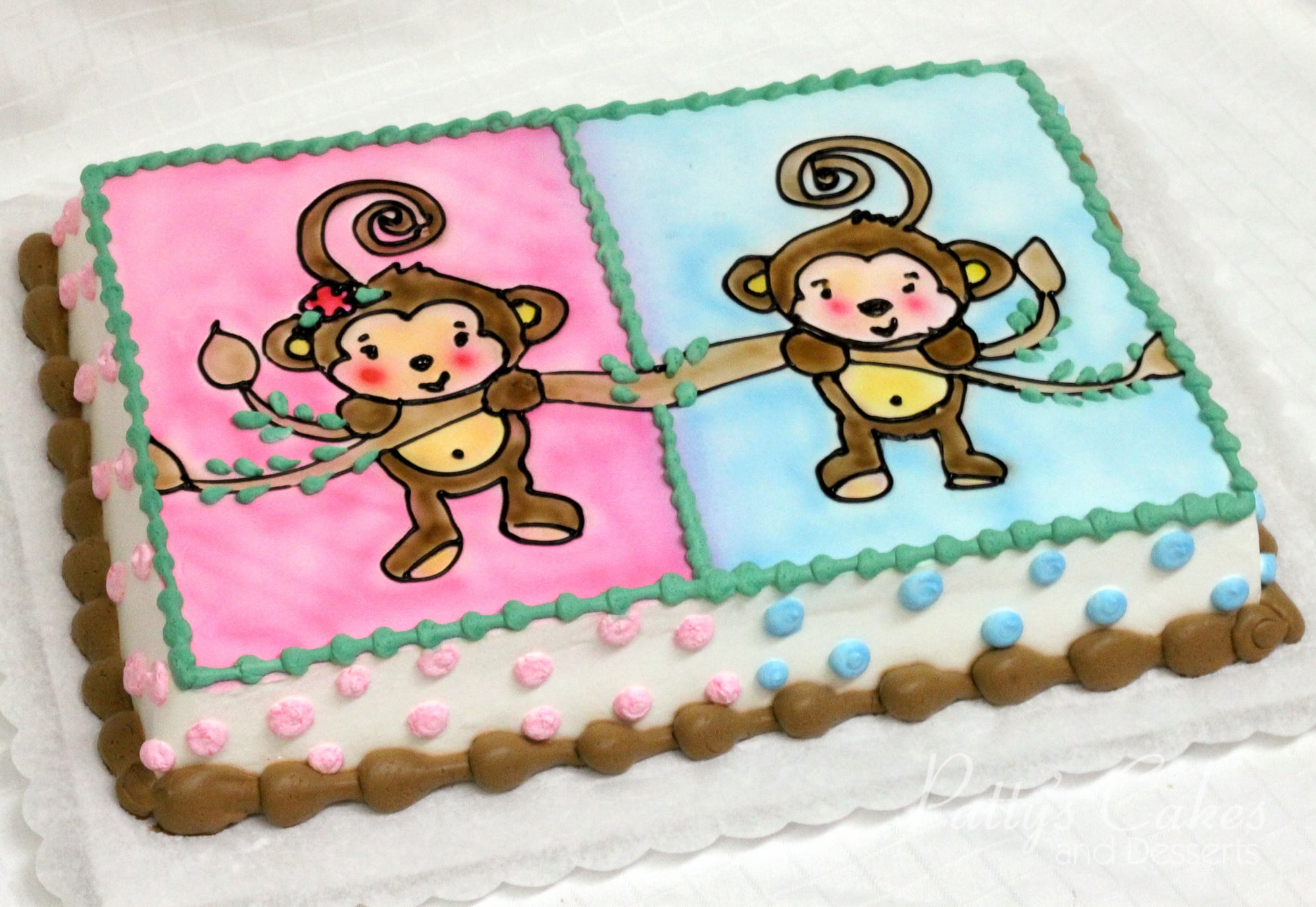monkey-baby-shower-cake