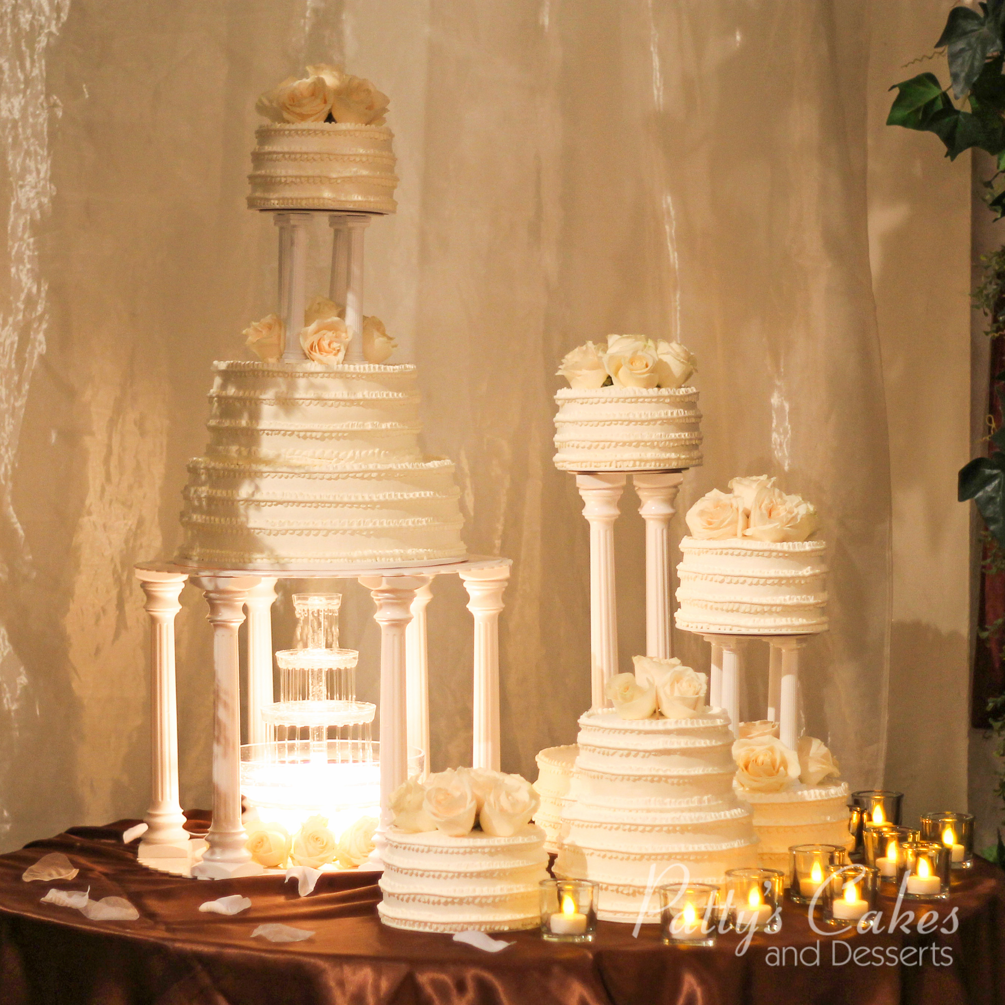 wedding-cake-fountain-white