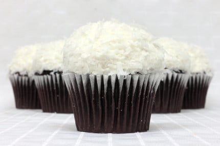 Gluten-Free Chocolate with Coconut Cupcake Gluten-Free Chocolate with Coconut Cupcake